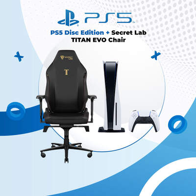 Secret Lab Ps5 Public Record: PS5 Disc Edition & Secretlab TITAN Evo Gaming Chair ...