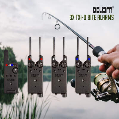Allarme Digitale Da Morso Delkim Txi-D – Segnalazione Acustica E Luminosa Per Pesca Alla Carpa